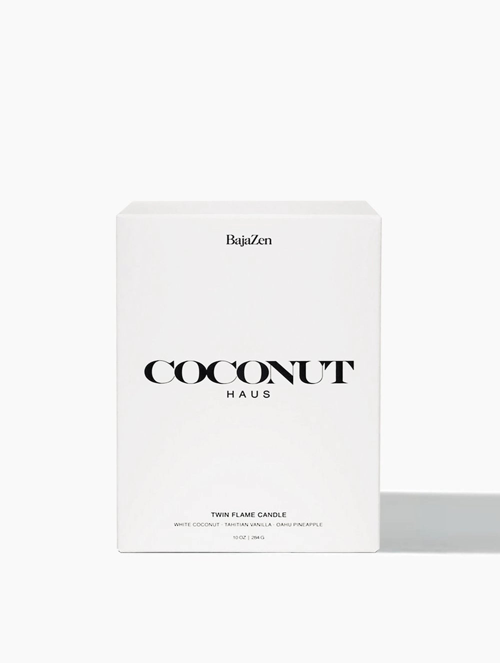 BajaZen Twin Flame Candle ~ Coconut Haus