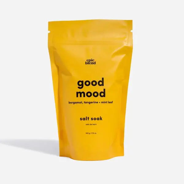 Epic Blend ~ Good Mood Bergamot, Tangerine + Mint Leaf Soak