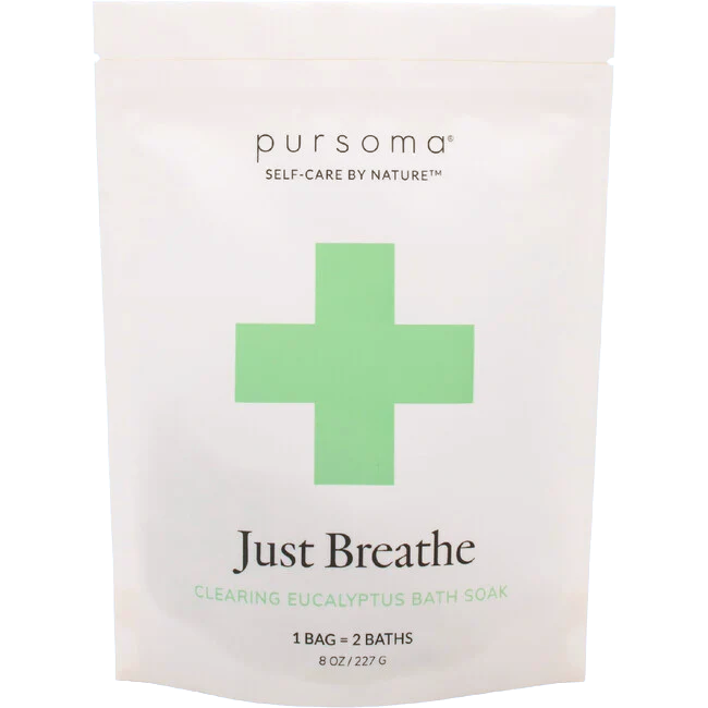Pursoma ~ Just Breathe Clearing Eucalyptus Bath Soak