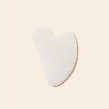 Gua Sha Facial Stone ~ White Jade