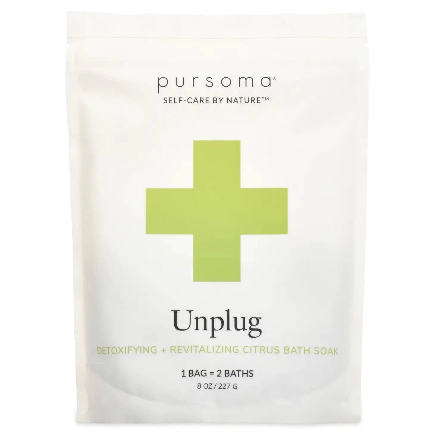 Pursoma ~ Unplug detoxifying + revitalizing citrus bath soak